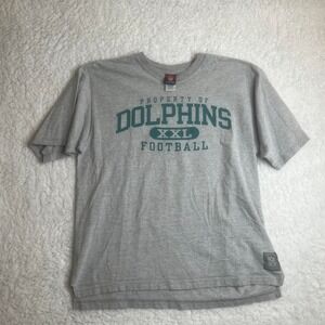 Y2K Miami dolphins men's grey t-shirt nfl‎